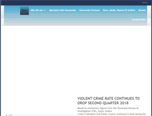 Tablet Screenshot of memphiscrime.org